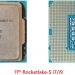  Intel Core 11-       Rocket Lake-S,    Comet Lake-S